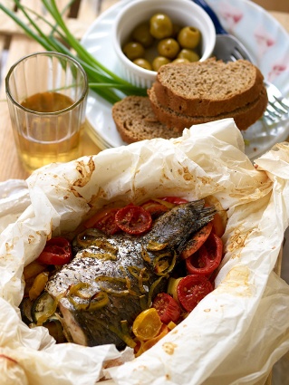 Просто&Вкусно - Рыба и морепродукты - Рыба с овощами по-сельски