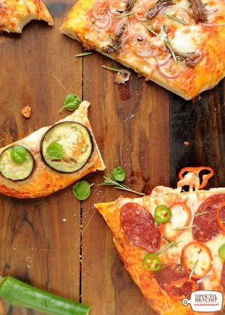 Просто&Вкусно - Быстрые ужины - Пицца с баклажанами