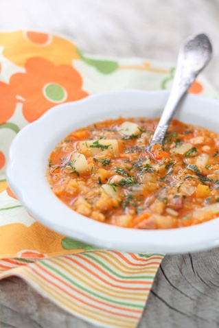 Просто&Вкусно - Супы - Суп из чечевицы