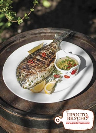 Просто&Вкусно - Рыба и морепродукты - Дорада с травами и лимоном