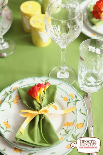 Просто&Вкусно - Весенняя сервировка - Весна на столе