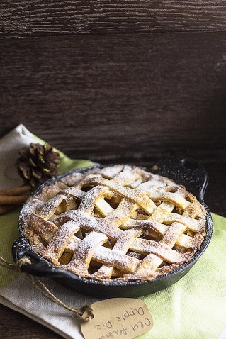 Просто&Вкусно - Десерты - Мини яблочный пирог с корицей