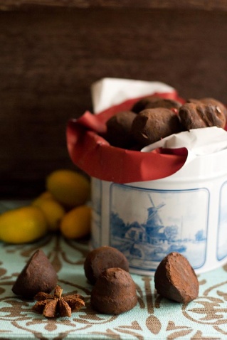 Просто&Вкусно - Десерты - Шоколадные конфеты с орешками