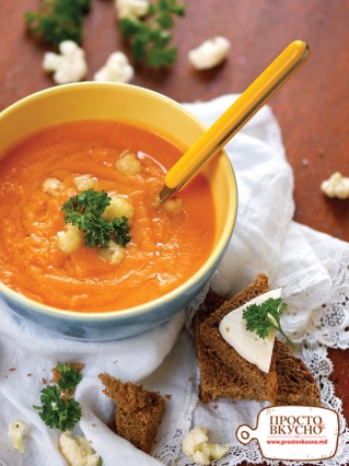 Просто&Вкусно - Супы - Яркий витаминный суп-пюре