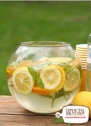 Просто&Вкусно - Напитки - Домашний цитрусовый лимонад