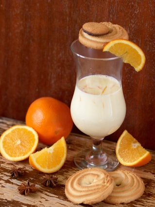 Просто&Вкусно - Напитки - Апельсиновый гоголь-моголь