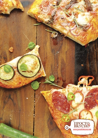 Просто&Вкусно - Быстрые ужины - Пицца с анчоусами и луком
