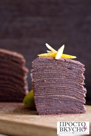 Просто&Вкусно - Торты - Шоколадный торт а la Suzette