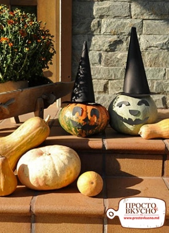 Просто&Вкусно - Декор на Halloween - Тыквы ведьмы