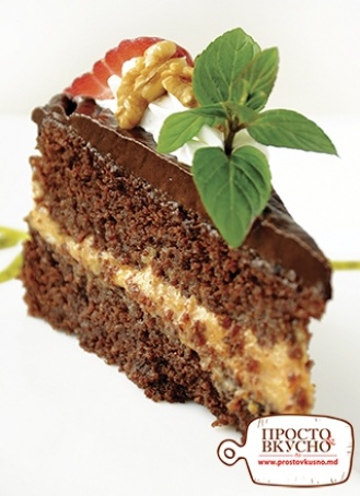 Шоколадный пирог с какао в духовке