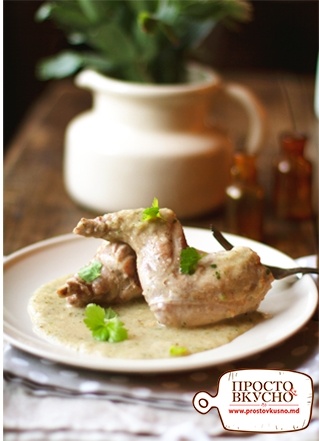 Просто&Вкусно - Мясо и птица - Кролик в хлебном соусе