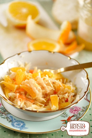 Просто&Вкусно - Молдавская кухня - Капуста с апельсинами