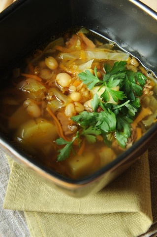 Просто&Вкусно - Супы - Суп с тремя видами бобовых
