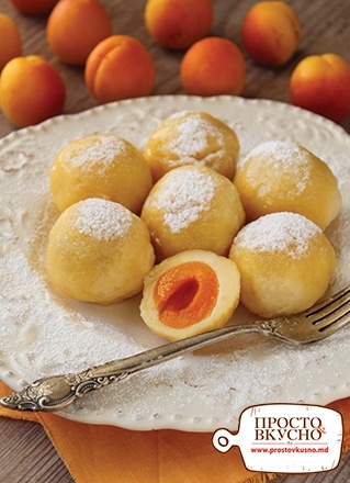 Просто&Вкусно - Десерты - Клёцки с абрикосами