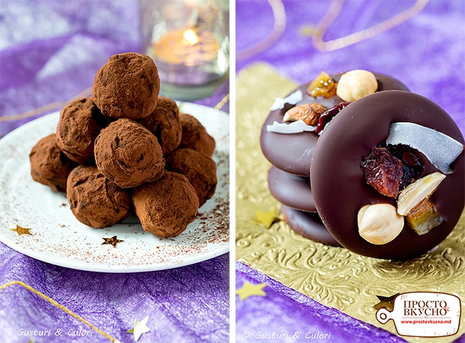 Сладкие подарки на Новый год: Как приготовить шоколадные конфеты