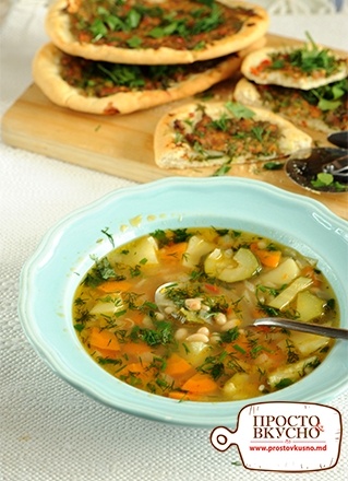 Просто&Вкусно - Супы - Овощной суп с фасолью