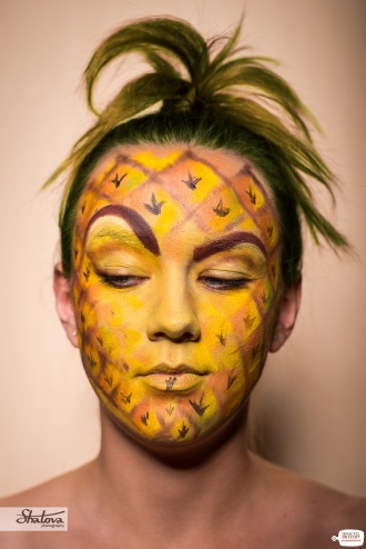 Просто&Вкусно - Face art - Надменный ананасик
