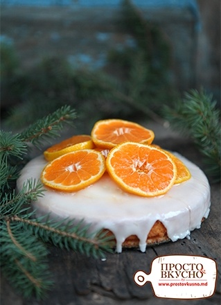 Просто&Вкусно - Checuri - Tartă cu mandarine