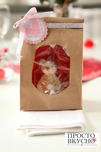 Просто&Вкусно - Упаковка подарков на день Влюбленных - Бумажный пакет с любовью