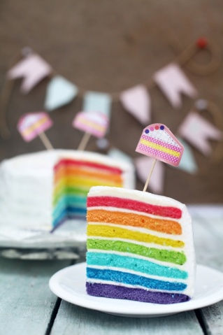 Просто&Вкусно - Torturi - Rainbow cake