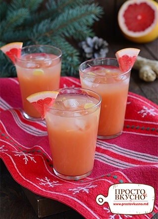 Просто&Вкусно - Băuturi - Punch de grapefruit