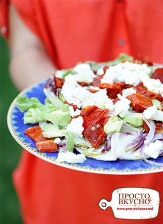 Просто&Вкусно - Летнее меню - Летний салат с авокадо