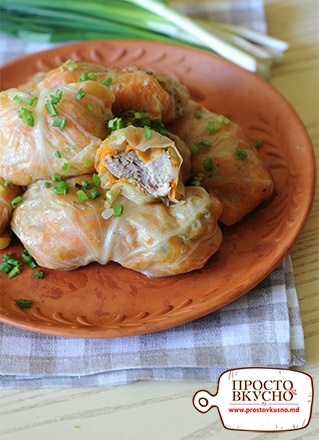Просто&Вкусно - Молдавская кухня - Голубцы со свиной костицей