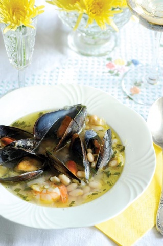 Просто&Вкусно - Рыба и морепродукты - Суп с мидиями